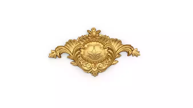 Classic carved decor ornament 373