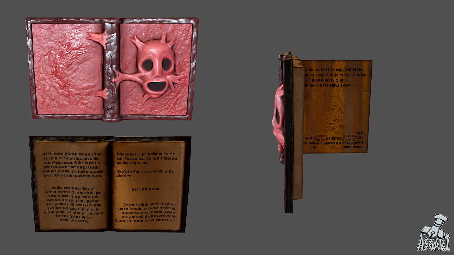 Spooky Pack v4  Game-ready Halloween Assets Low-poly 3D model_8