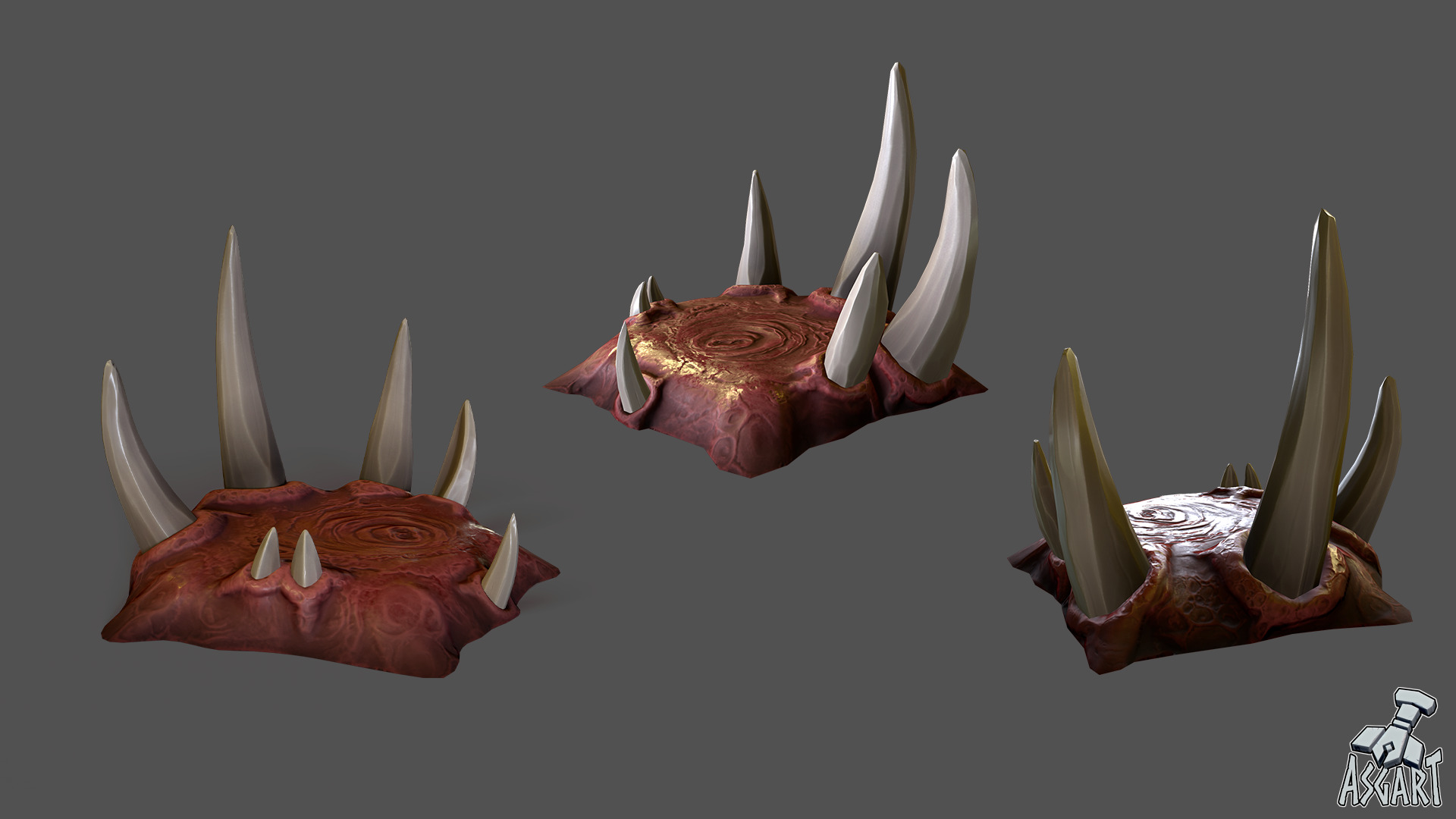 Spooky Pack v4  Game-ready Halloween Assets Low-poly 3D model_6