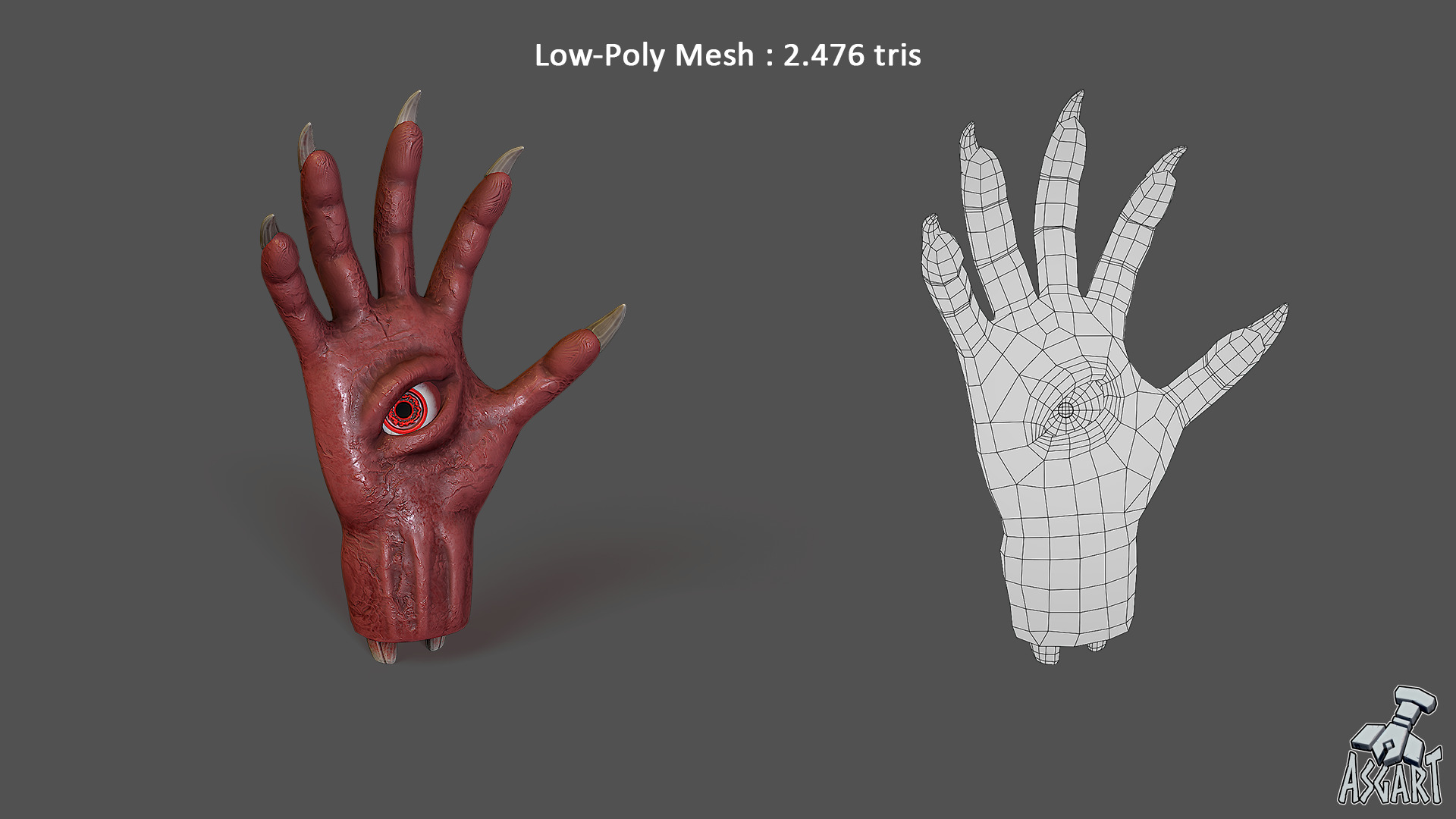 Spooky Pack v4  Game-ready Halloween Assets Low-poly 3D model_5