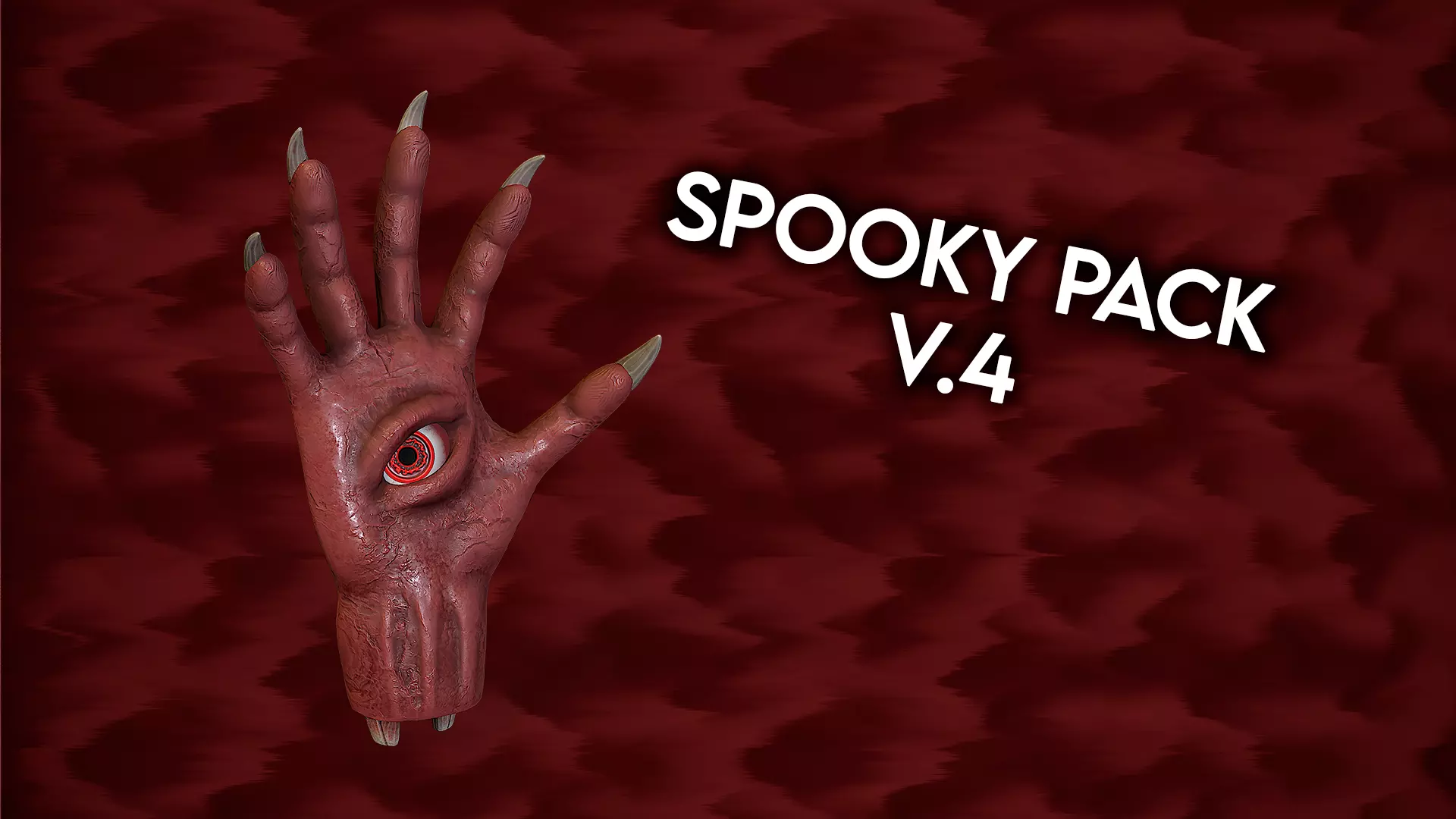 Spooky Pack v4  Game-ready Halloween Assets Low-poly 3D model_0