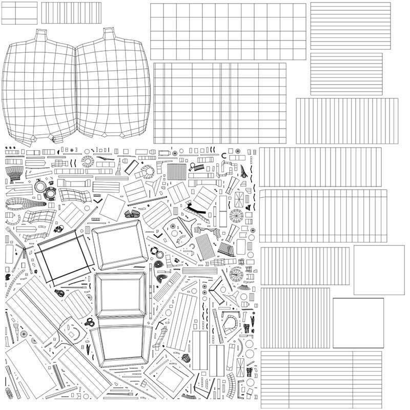 First Aid Medical Survival Kit - Game Ready Low poly 3D model_12