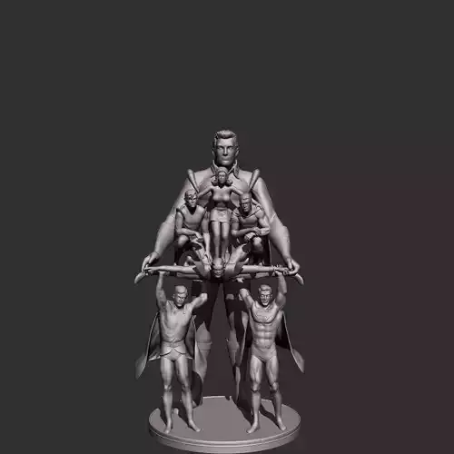 LEGION OF SUPERHEROES READY FOR PRINT