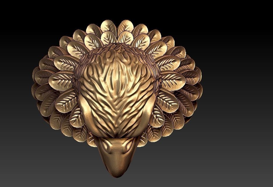 Eagle Ring 3D print model_4