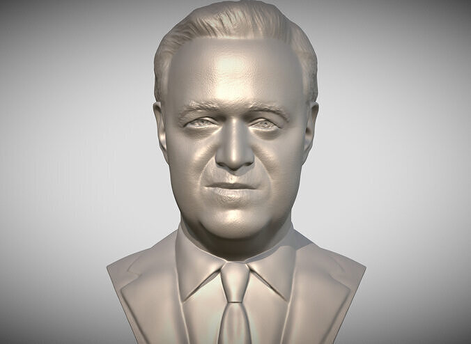 Piers Morgan bust for 3D printing 3D print model