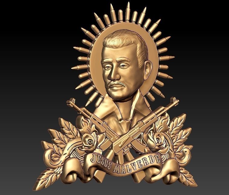 Jesus-Malverde 3D model 3D printable | CGTrader