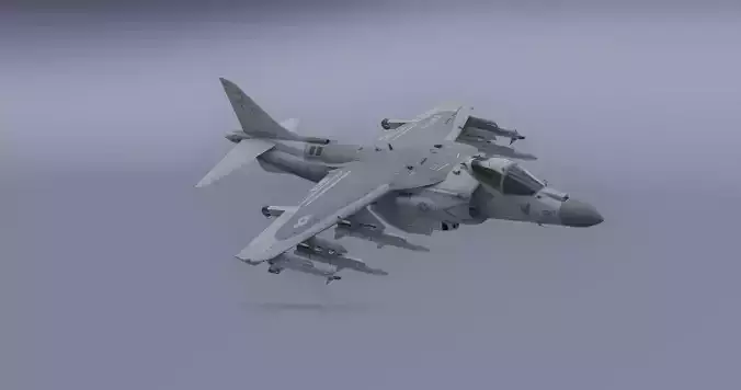 H-rier plus - fighter jet 