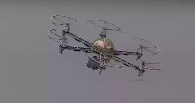 Drone attack - camikaze for blender