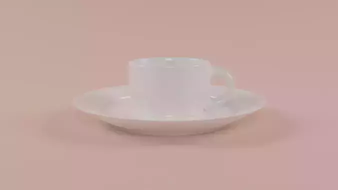 HQ Photorealistic Teacup