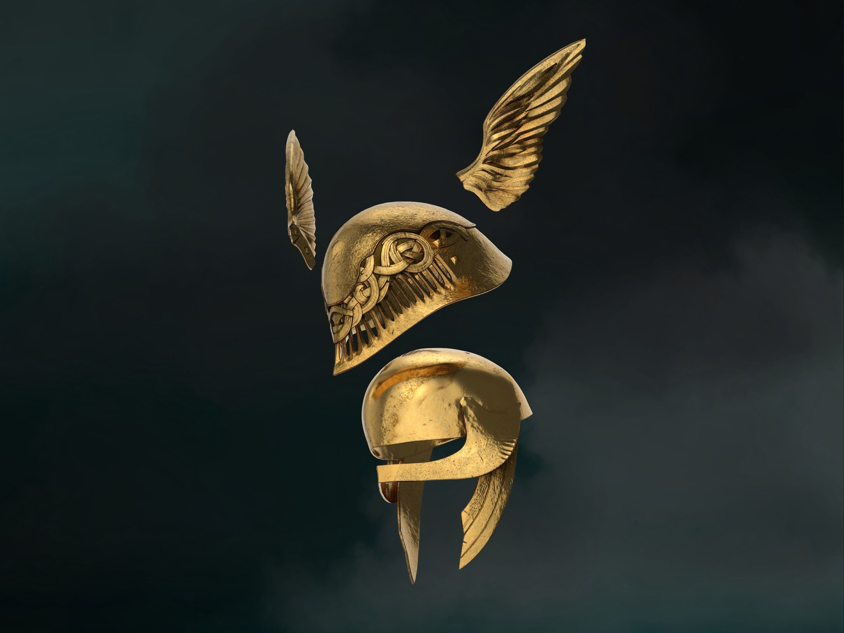 Malenia helmet Elden Ring  3D print model_4