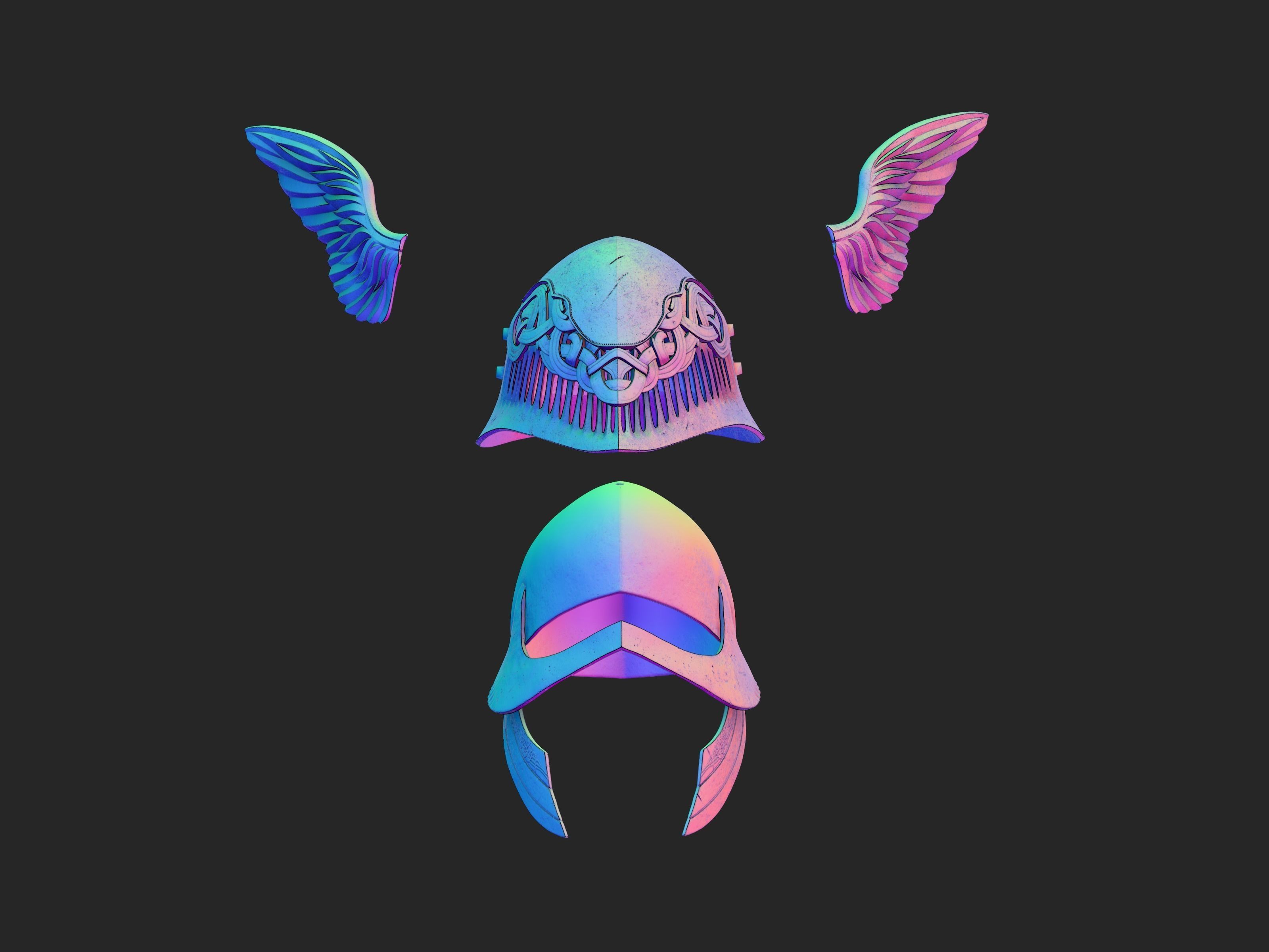 Malenia helmet Elden Ring  3D print model_8