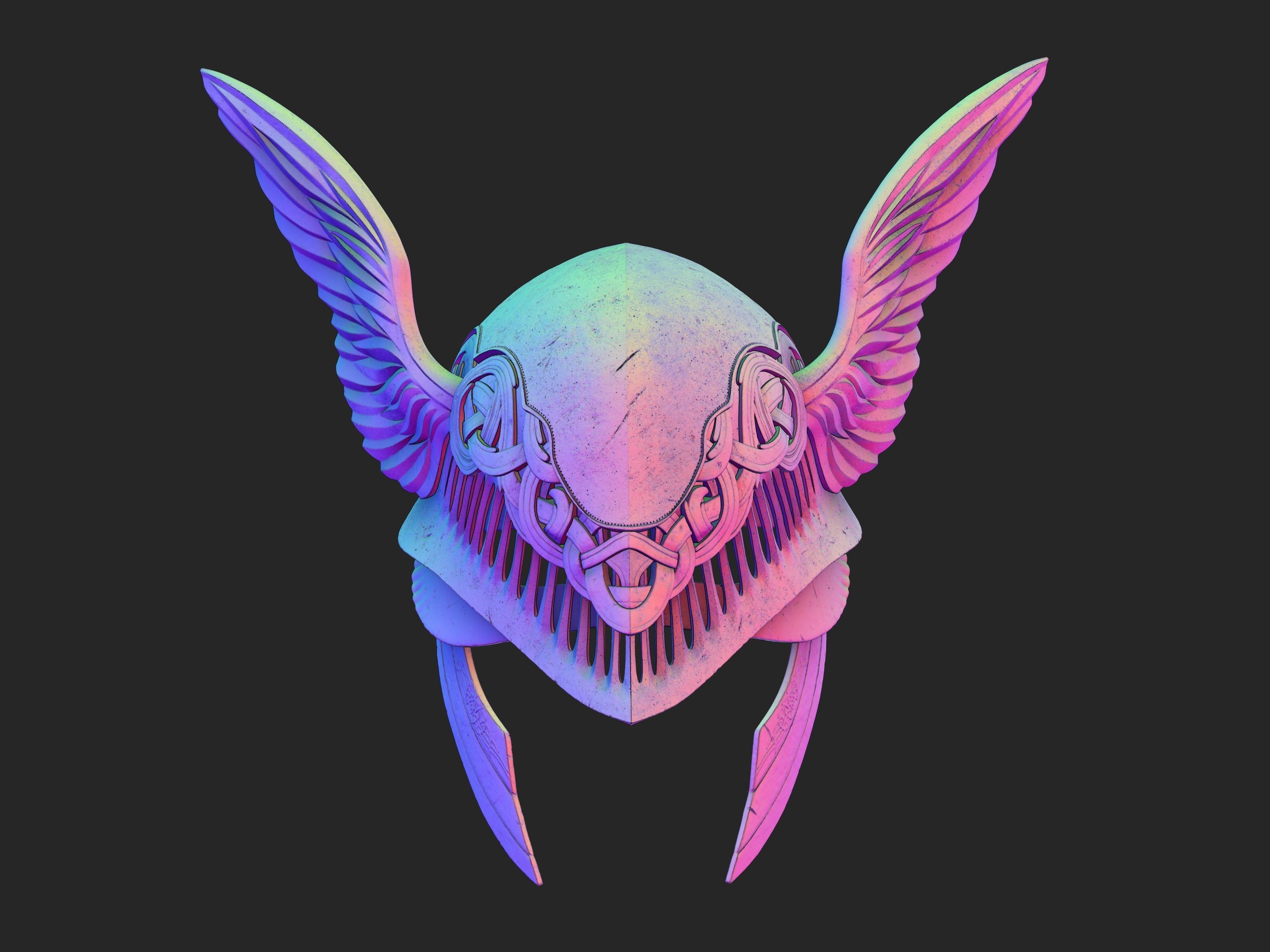 Malenia helmet Elden Ring  3D print model_7