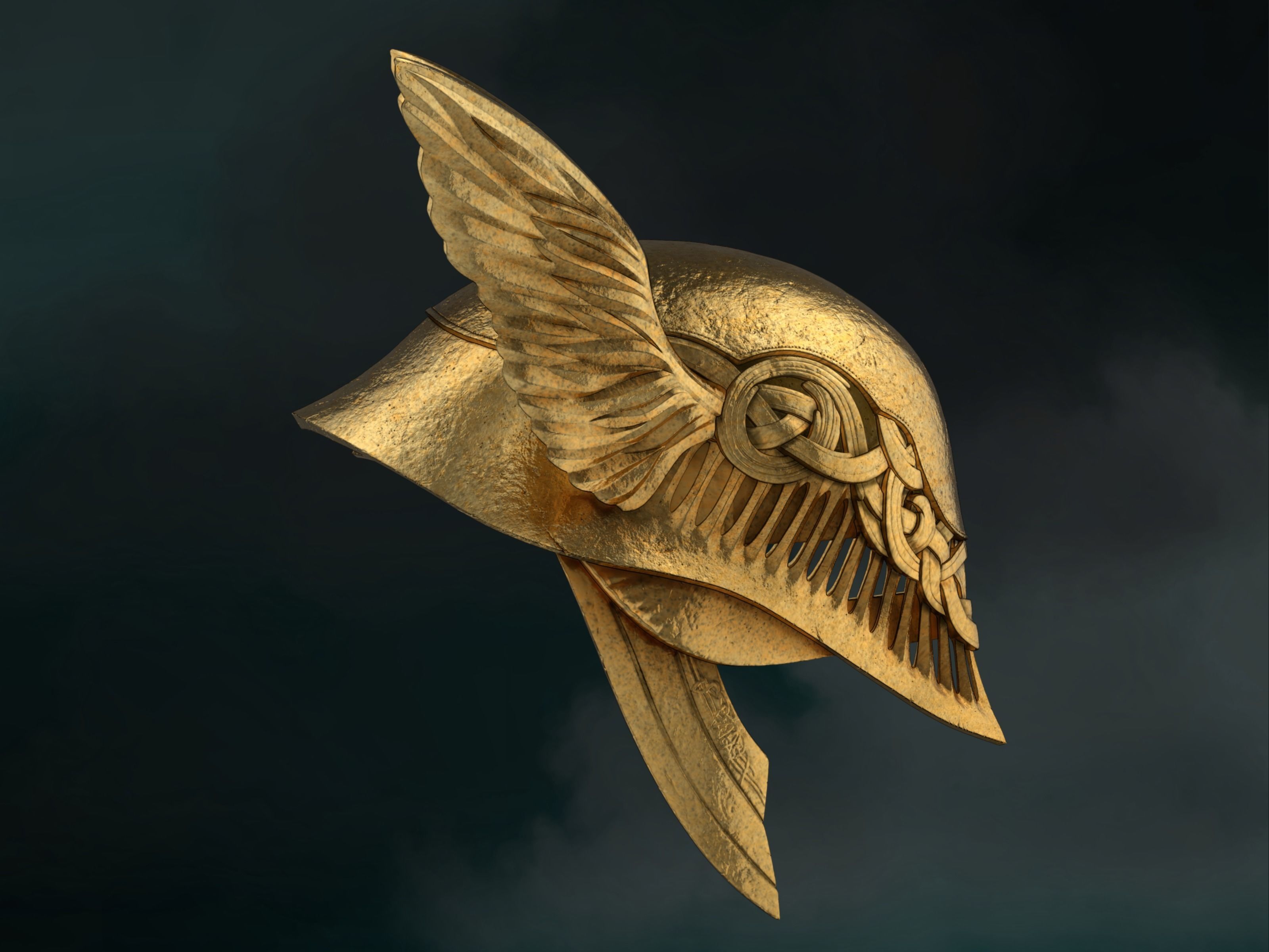 Malenia helmet Elden Ring  3D print model_2