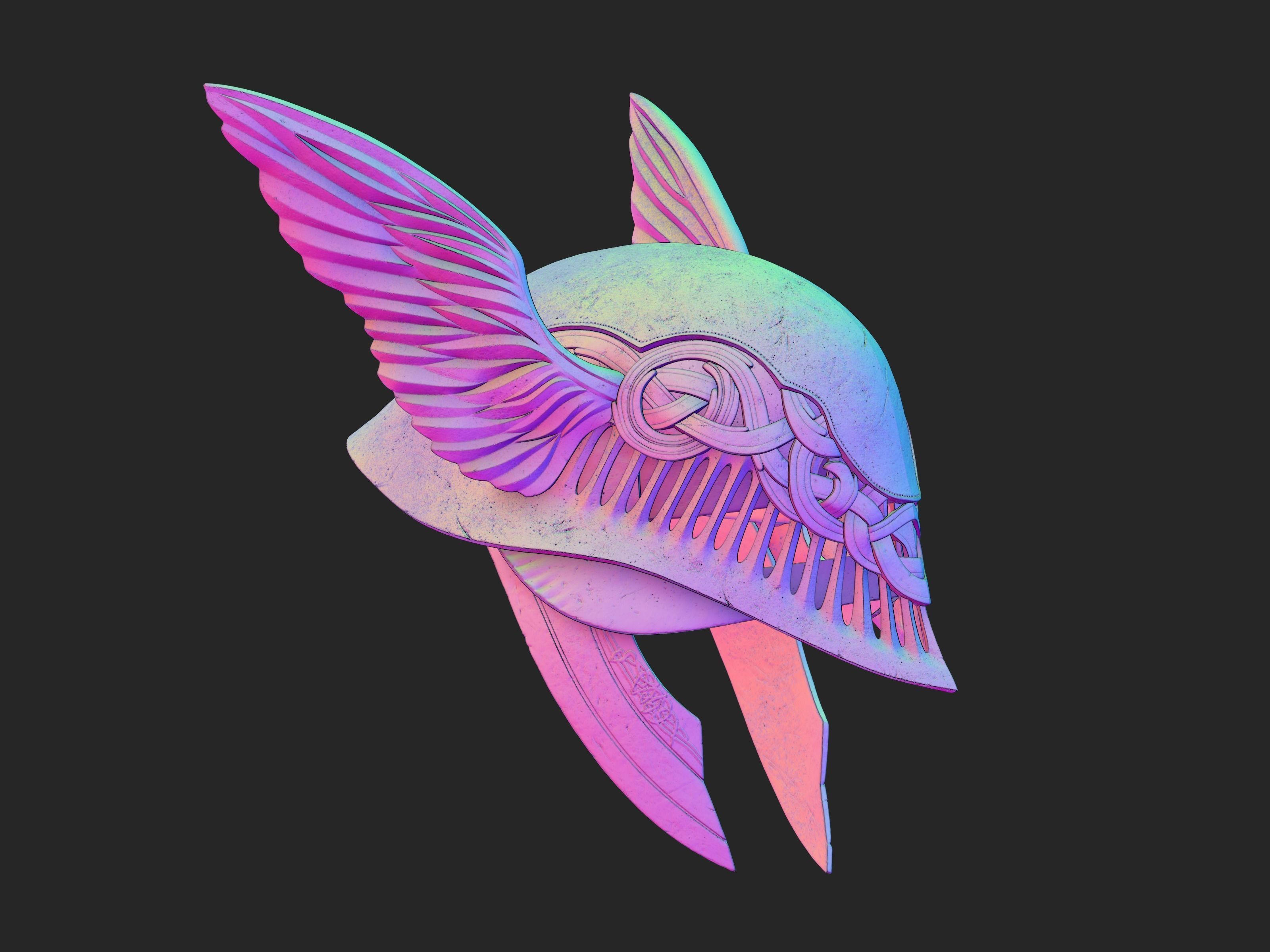 Malenia helmet Elden Ring  3D print model_5