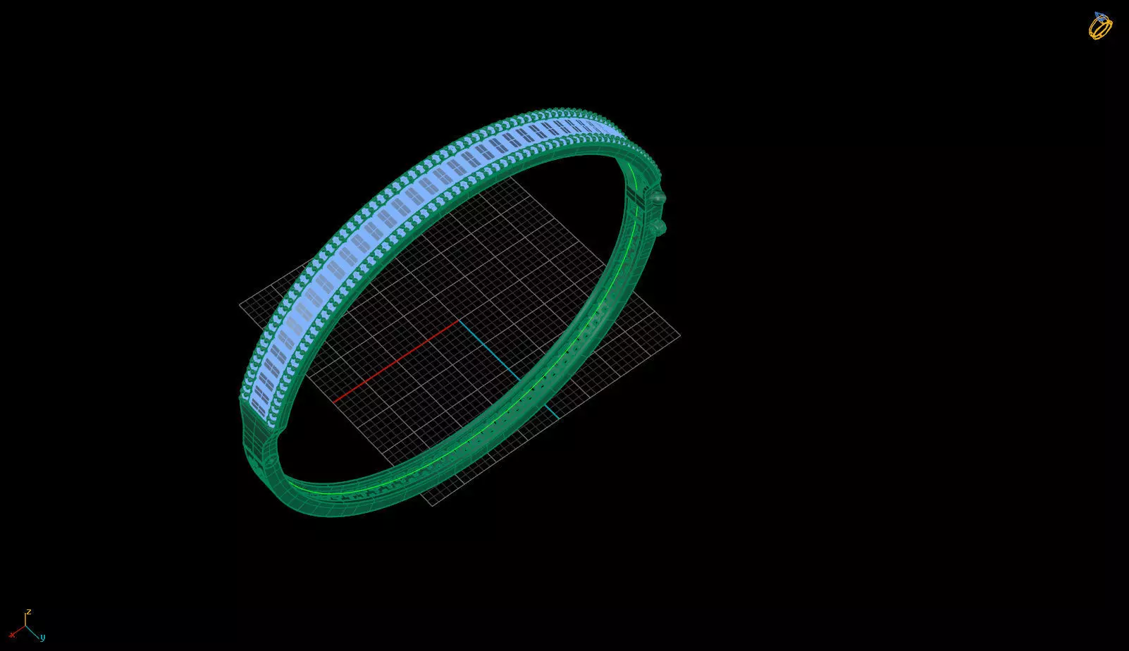 BAGET KELEPCE ALTIN MODELLER 3D print model_0