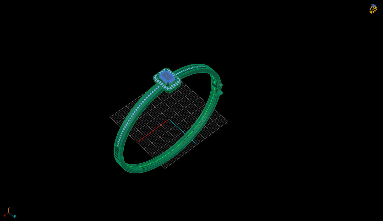 BAGET KELEPCE ALTIN MODELLER 3D print model_9