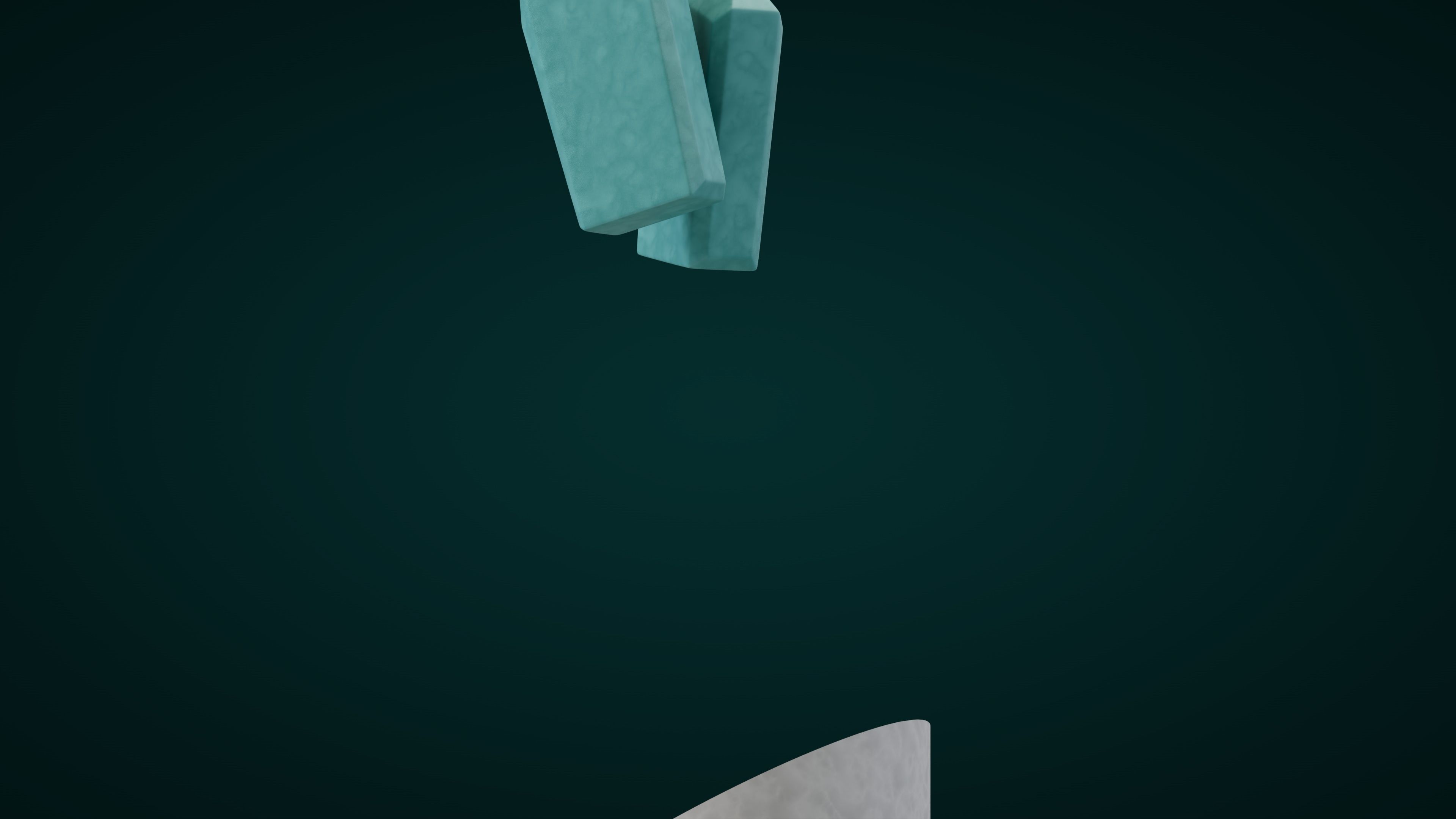 Cosmetic Container Low-poly 3D model_3