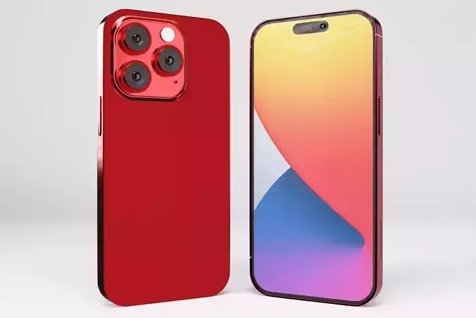 Apple iphone 15 3d model 