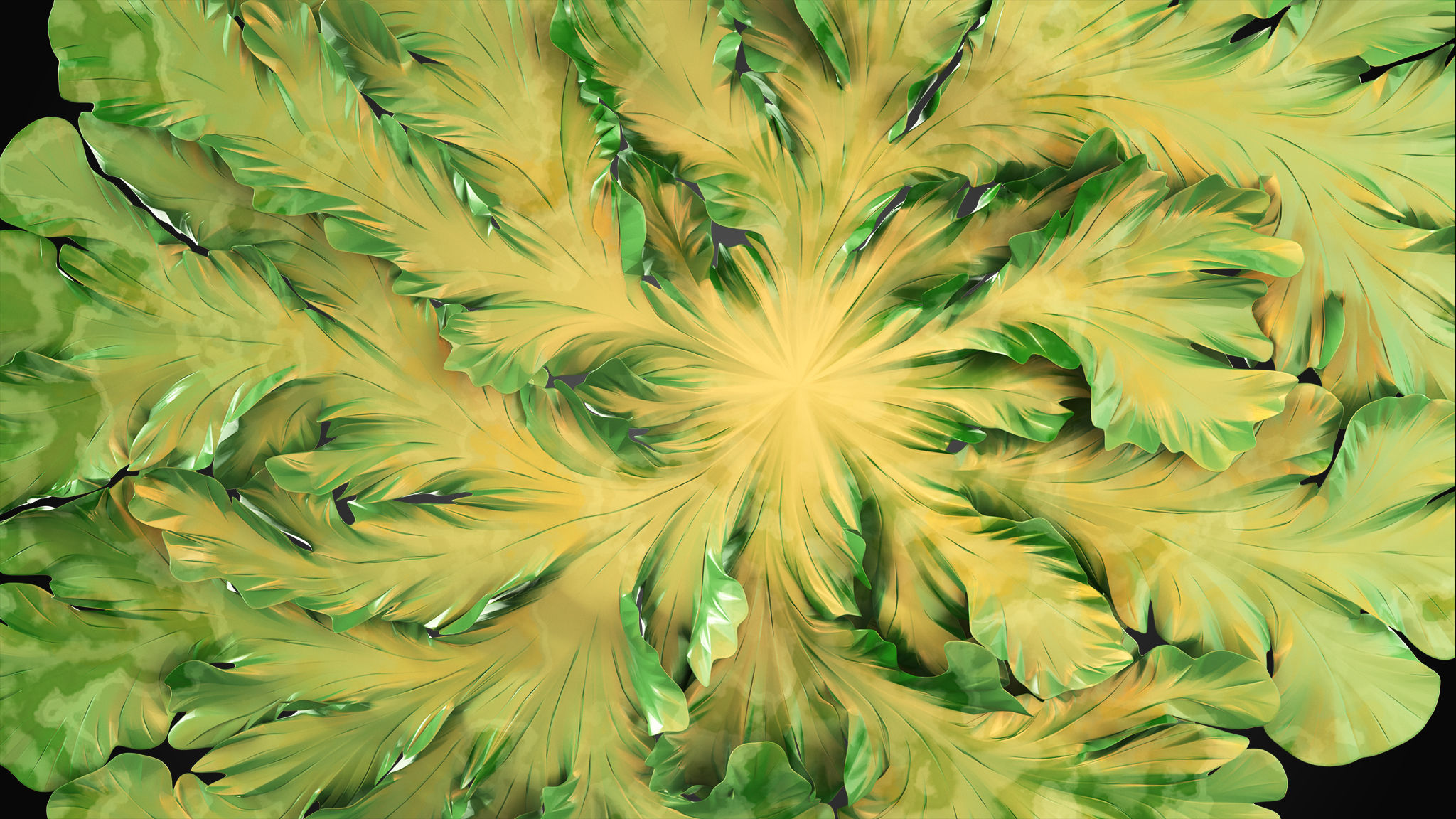 Fungus Mold Growing 3D model_5