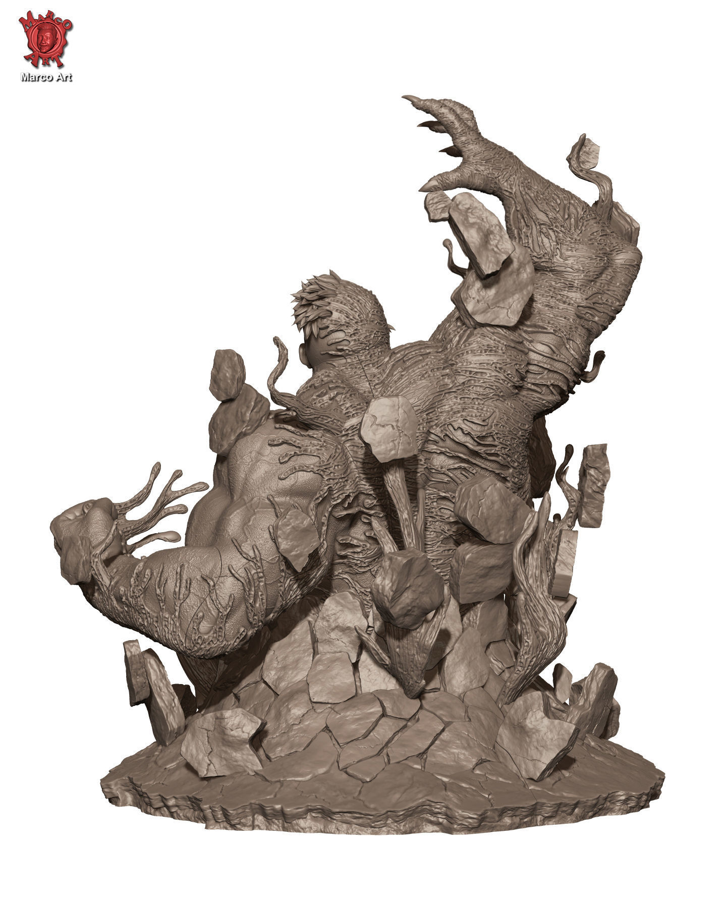 Hulk Stl flie 3D print model_5