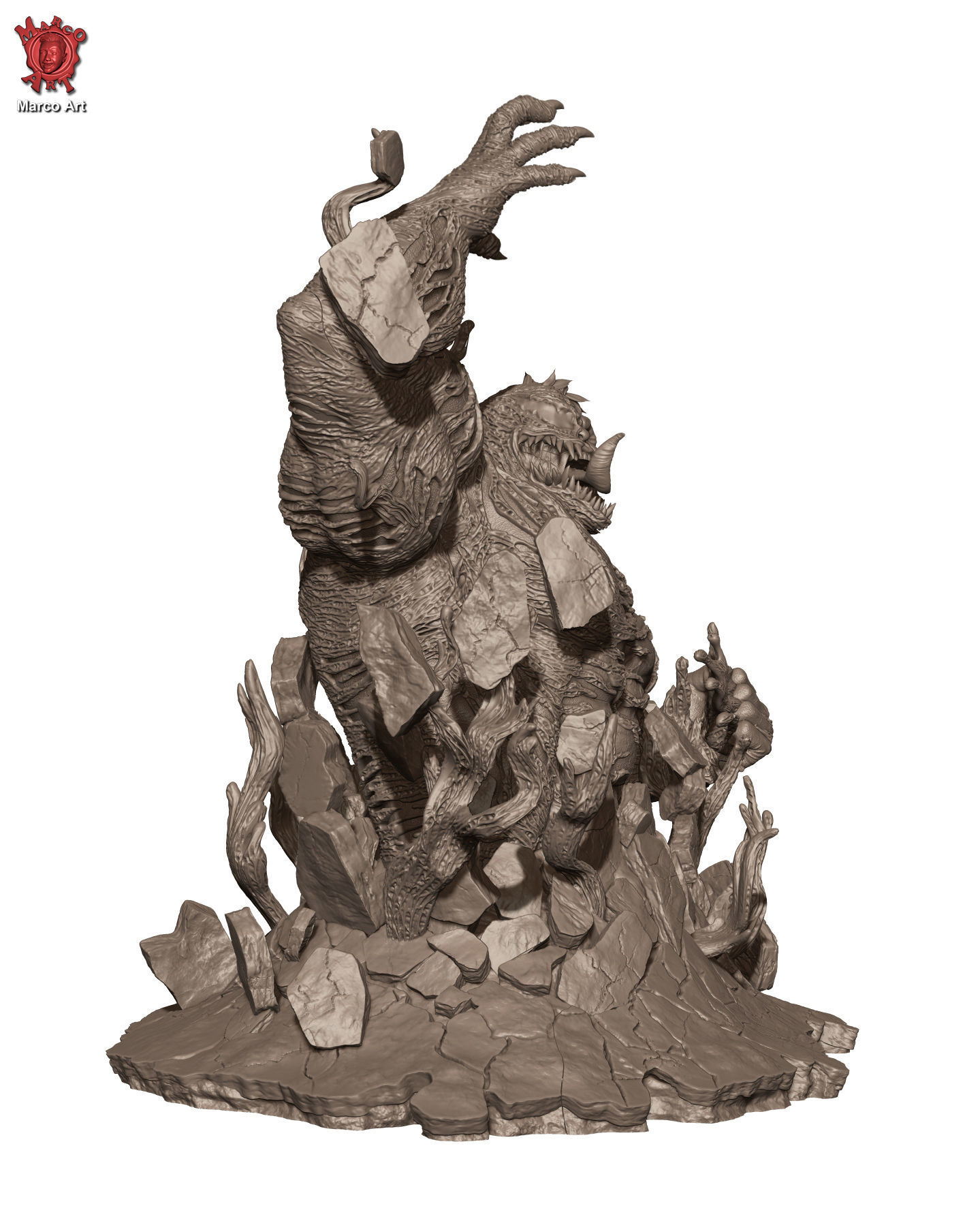 Hulk Stl flie 3D print model_4