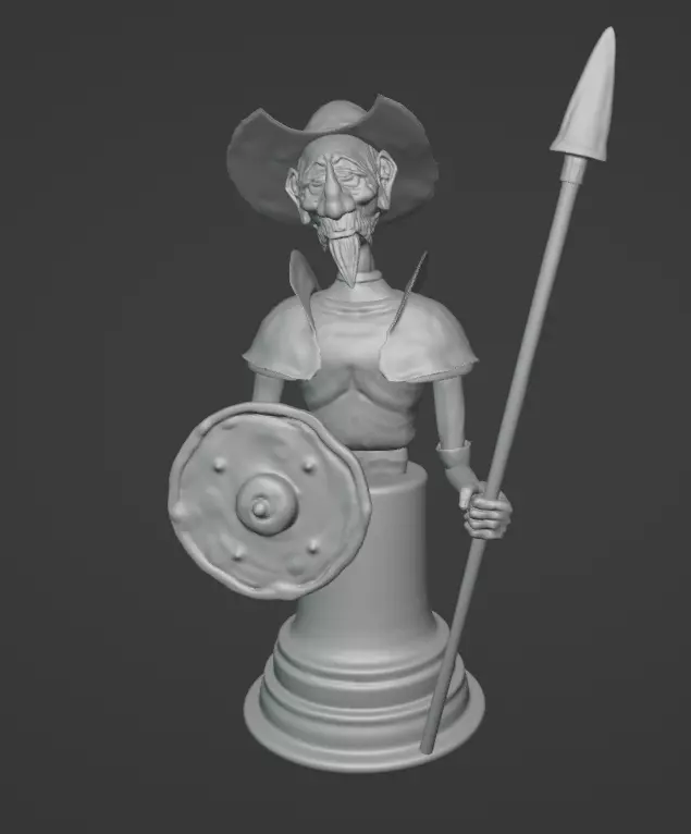 DON QUIJOTE 3D print model_0