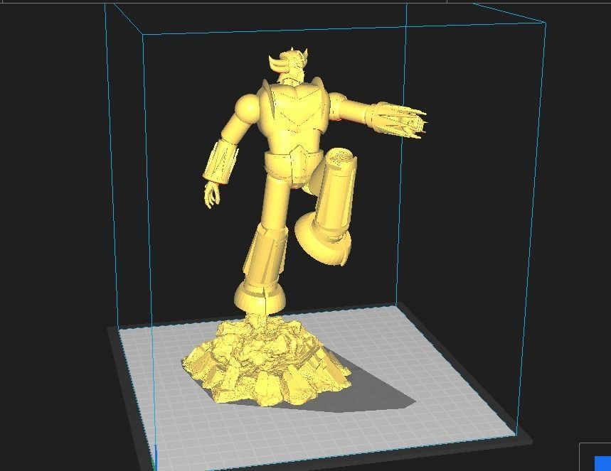 goldorak   3D print model_5