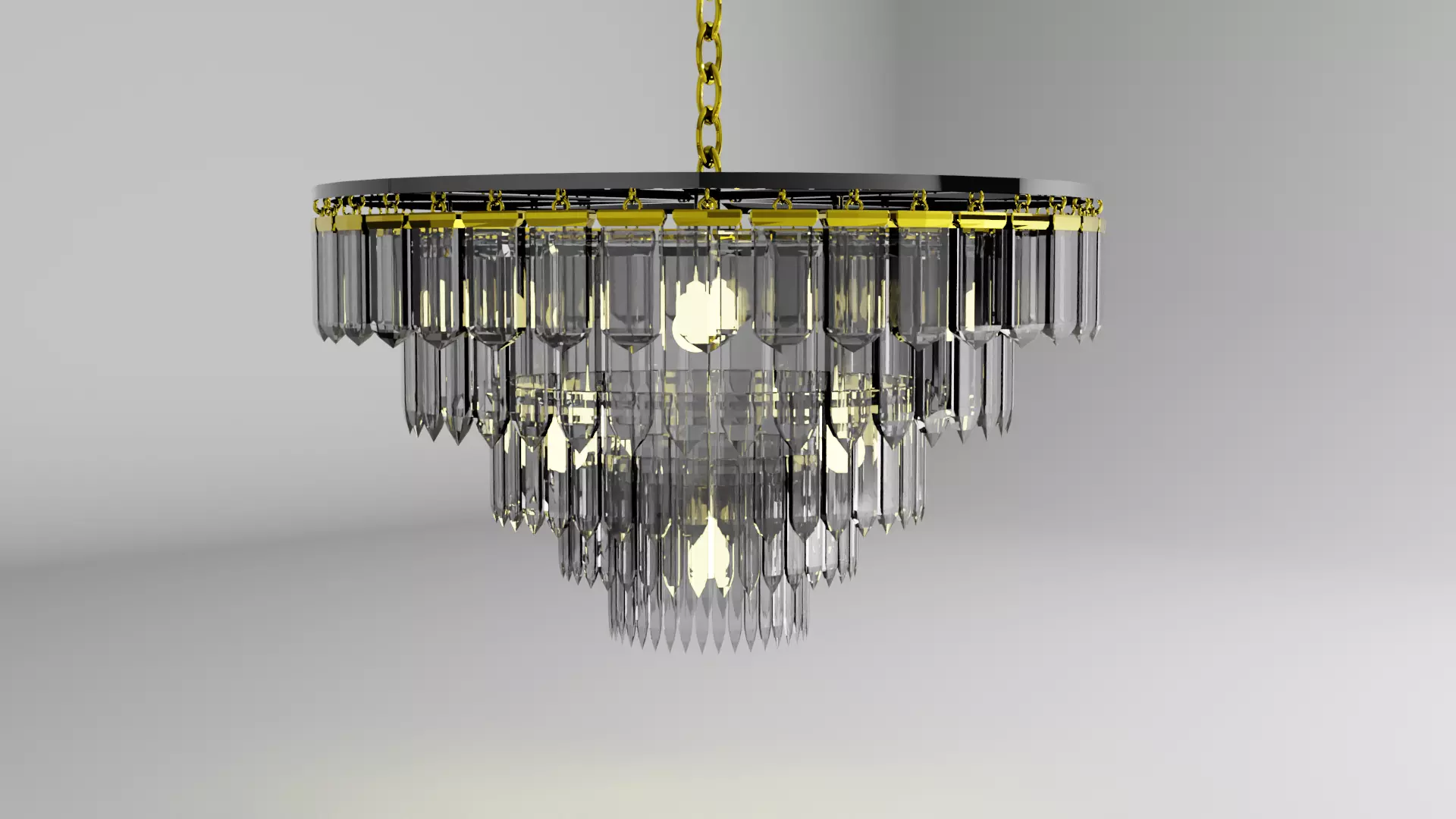 chandelier 3D model_0