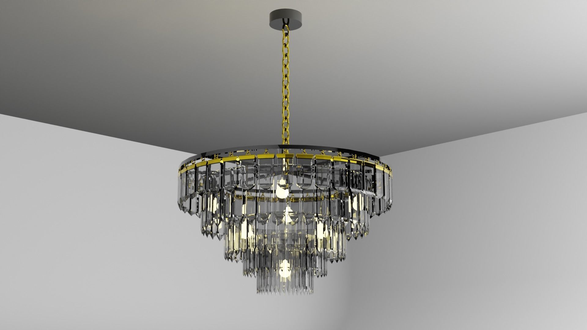 chandelier 3D model_3