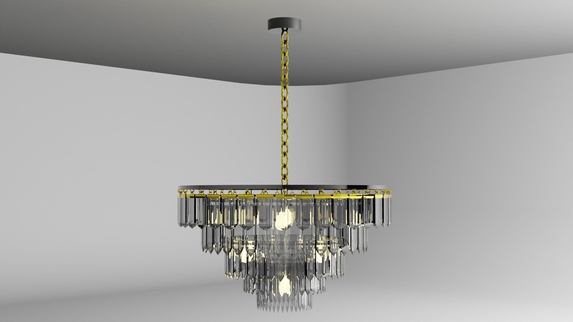 chandelier 3D model_1