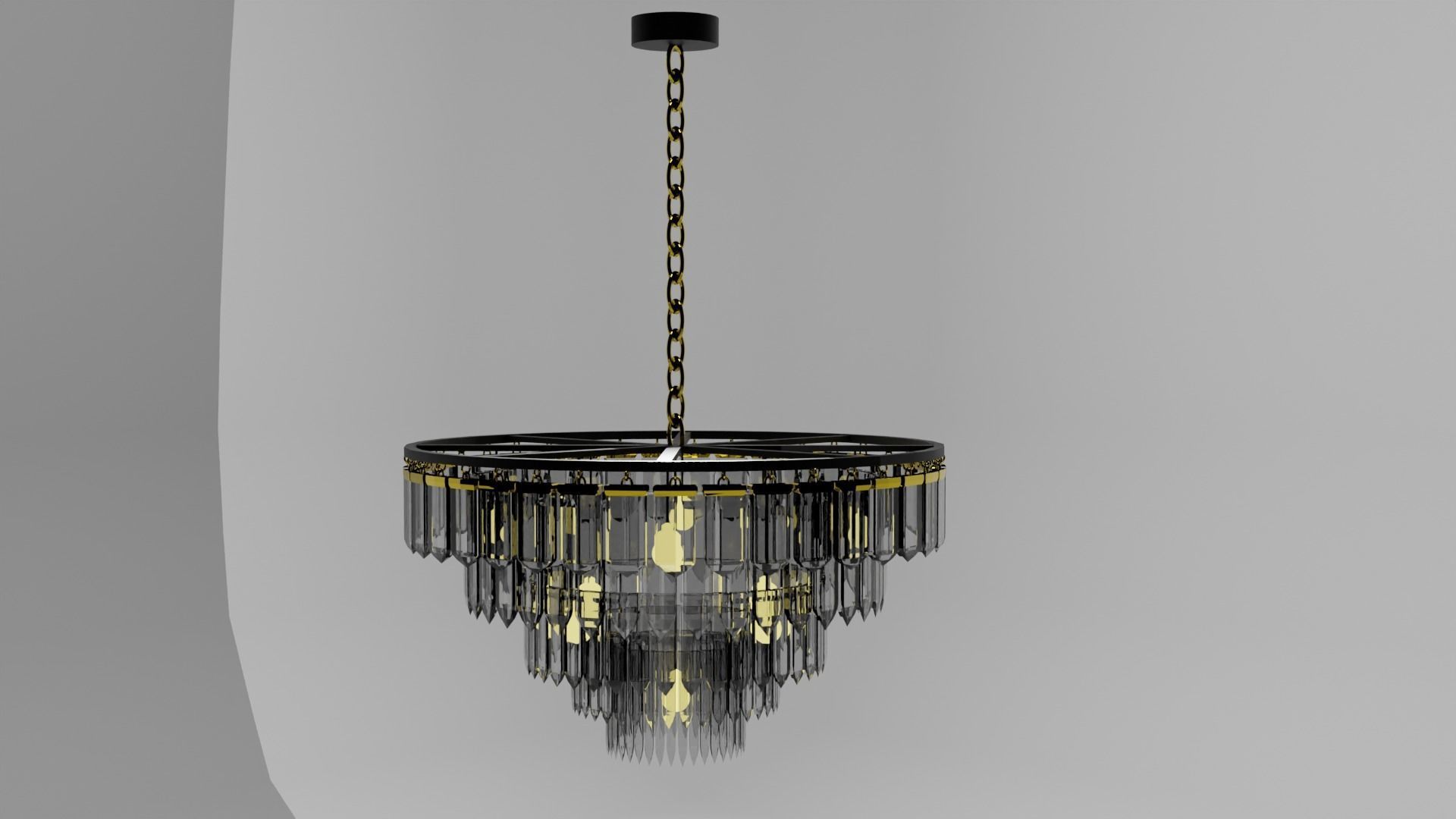 chandelier 3D model_4