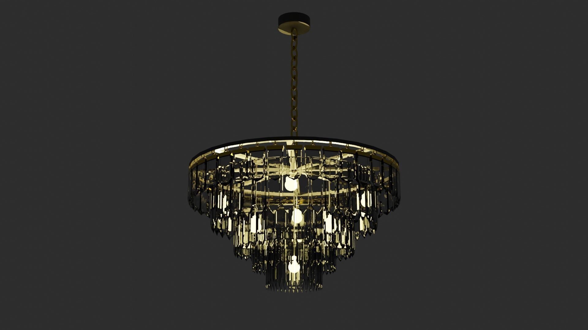 chandelier 3D model_6