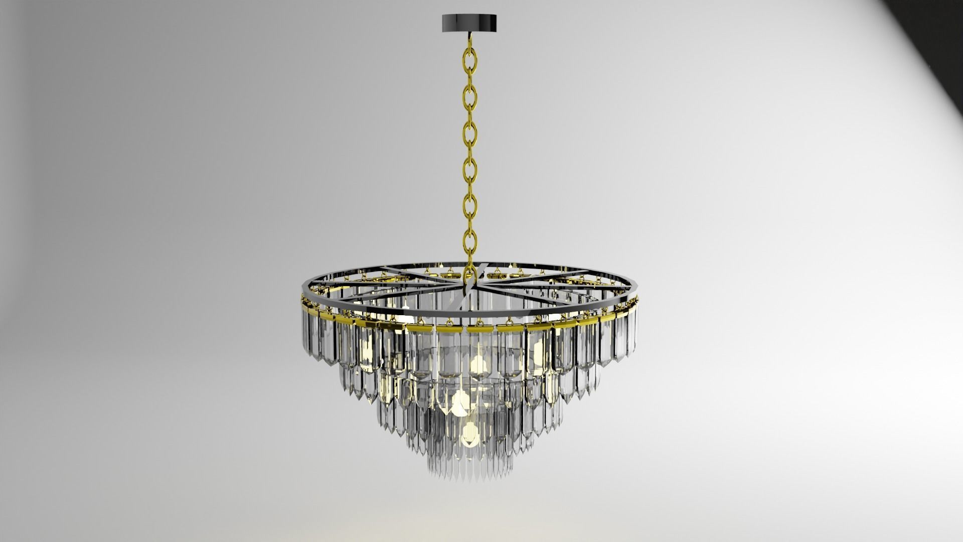 chandelier 3D model_2