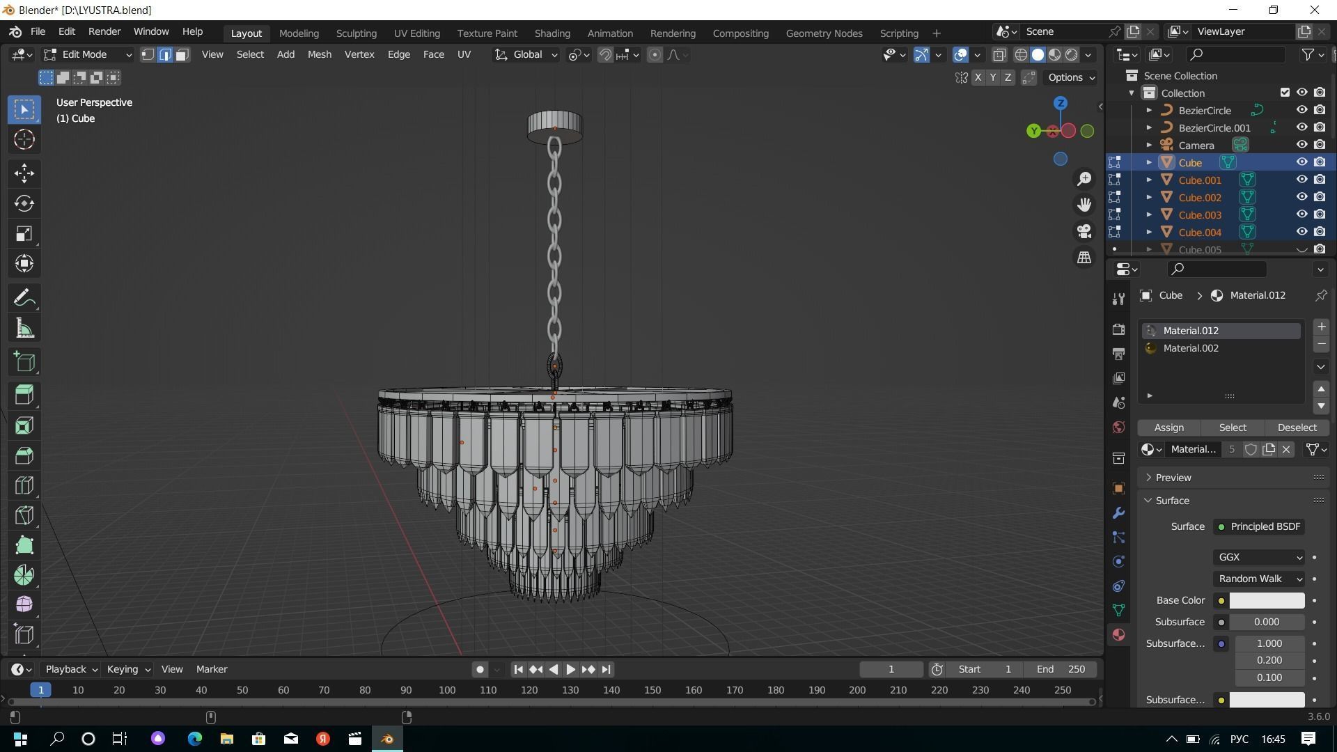 chandelier 3D model_9