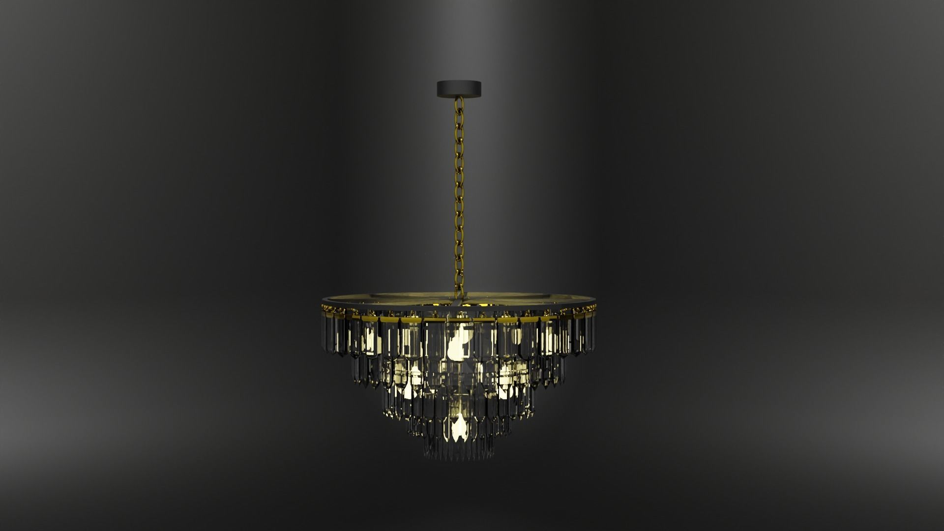 chandelier 3D model_5