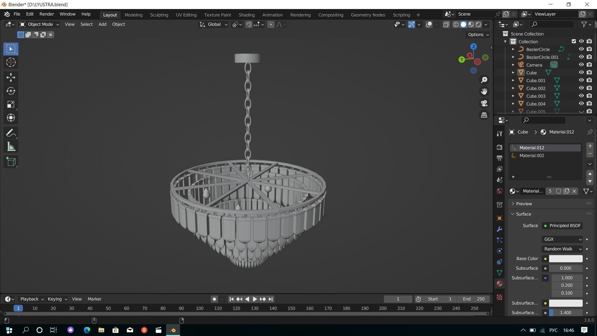 chandelier 3D model_10