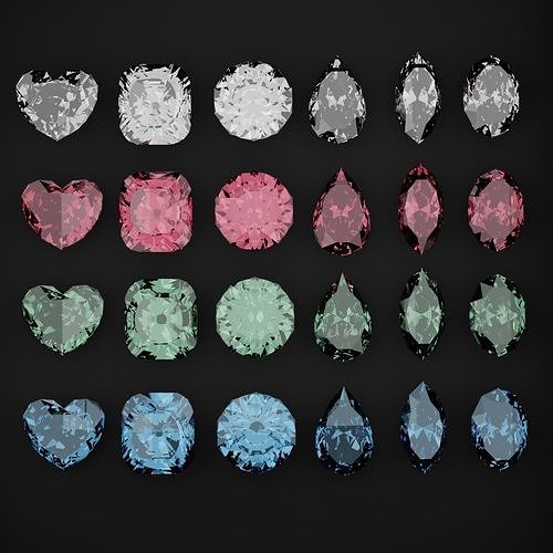 Diamond Pack Free 3D model