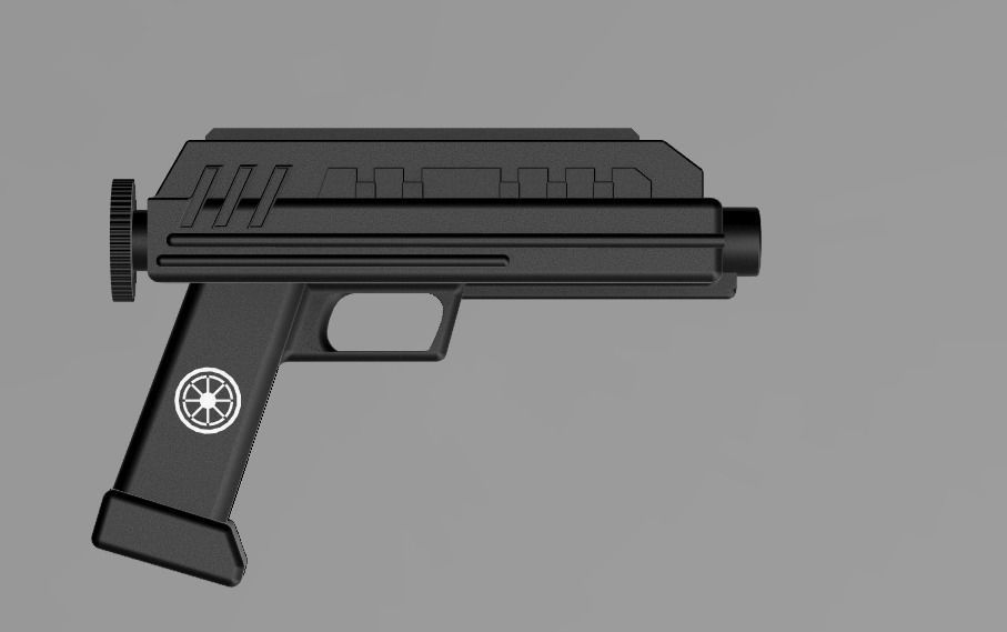 dc 17 clone trooper baster  3D print model_4