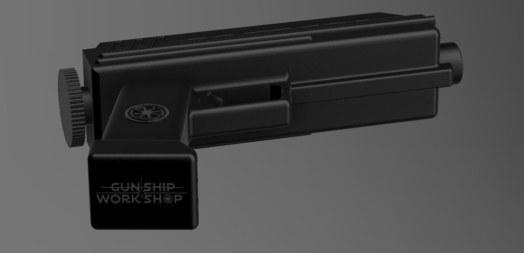 dc 17 clone trooper baster  3D print model_5