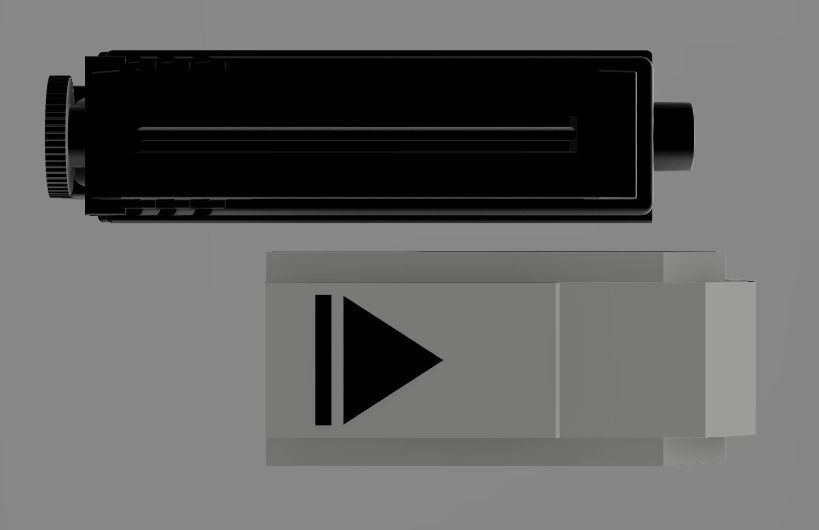 dc 17 clone trooper baster  3D print model_9