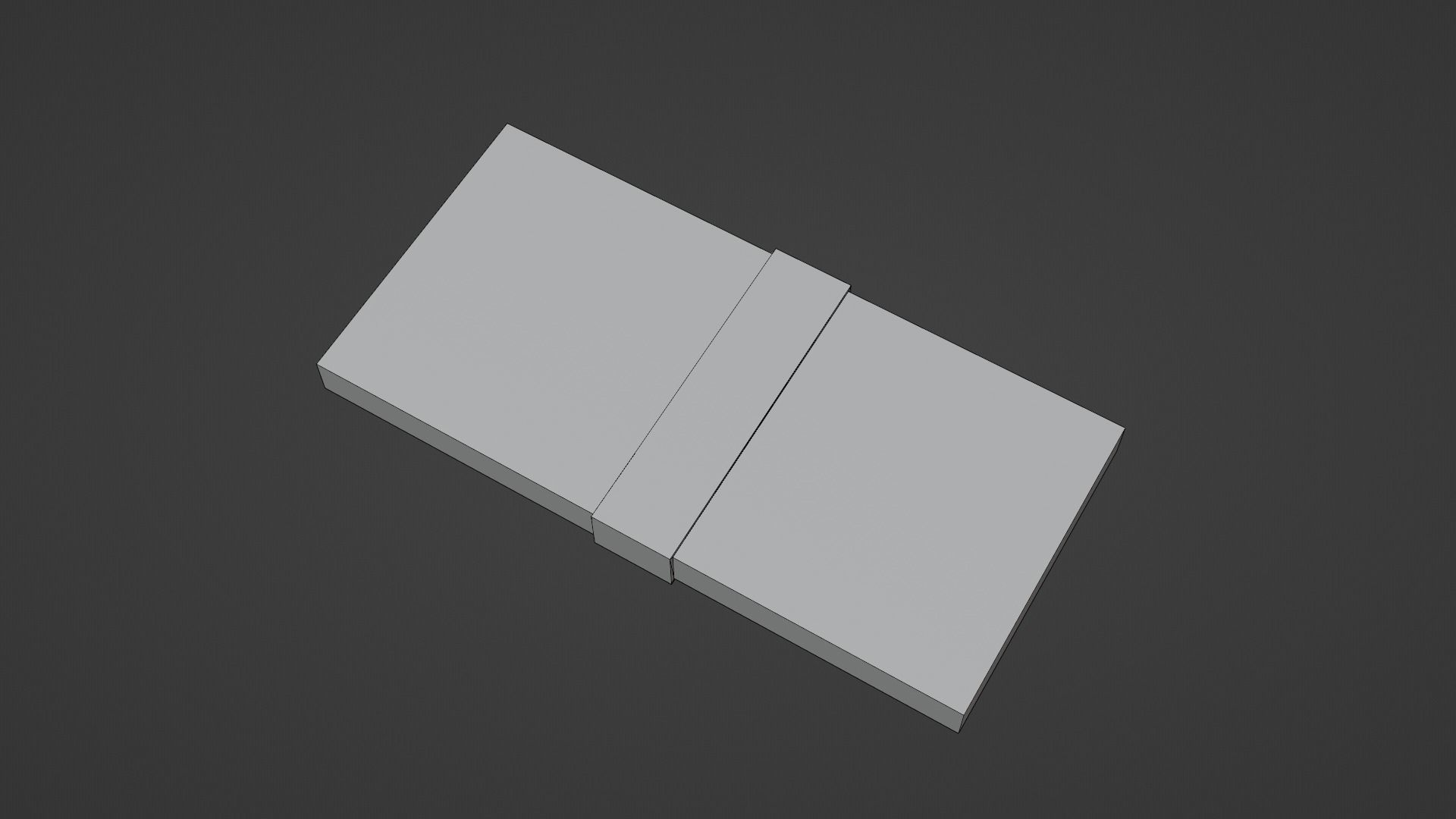 100 Dollar Currency Low-poly 3D model_13