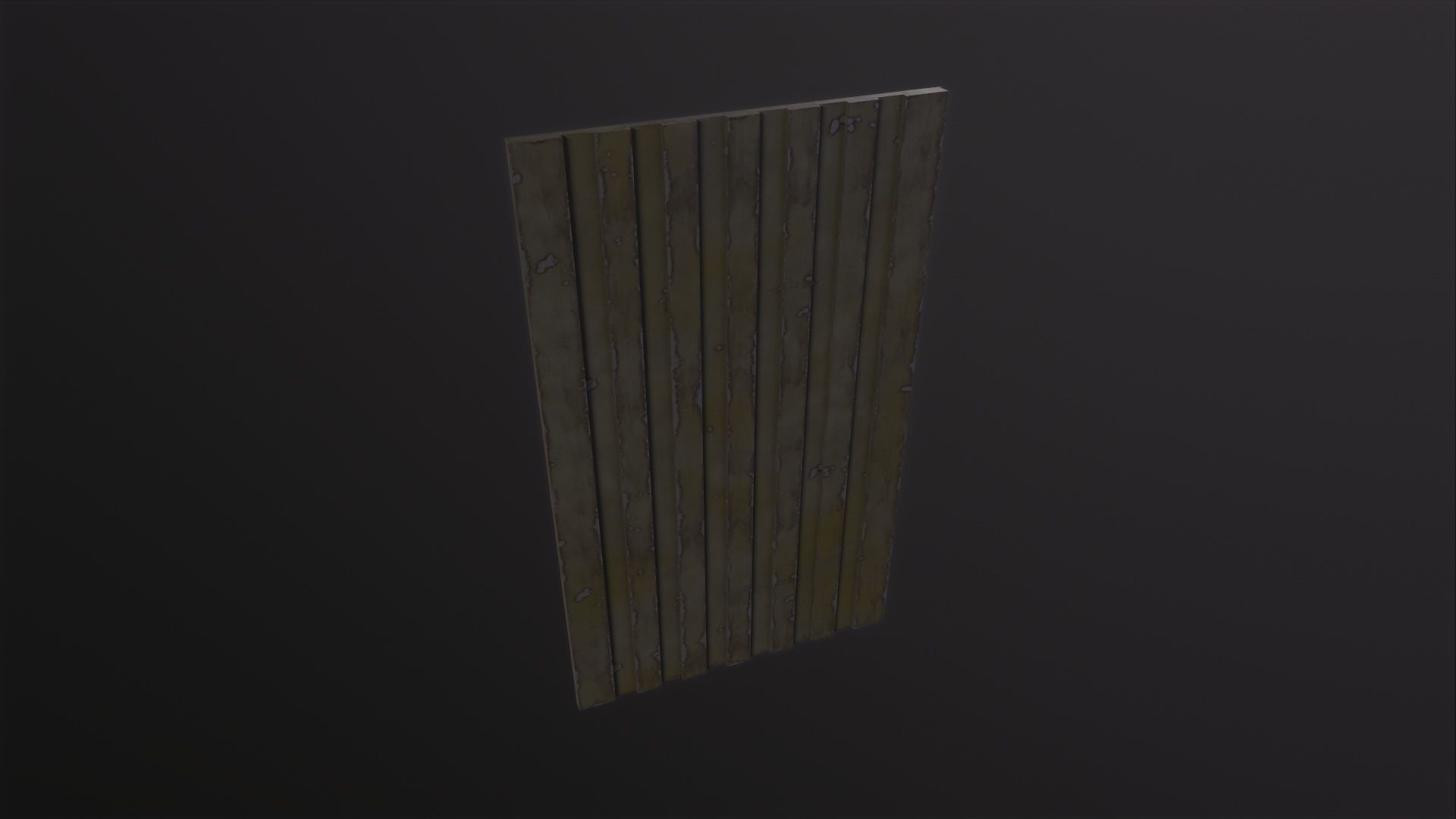 Metal Plate 3D Model Low-poly 3D model_5