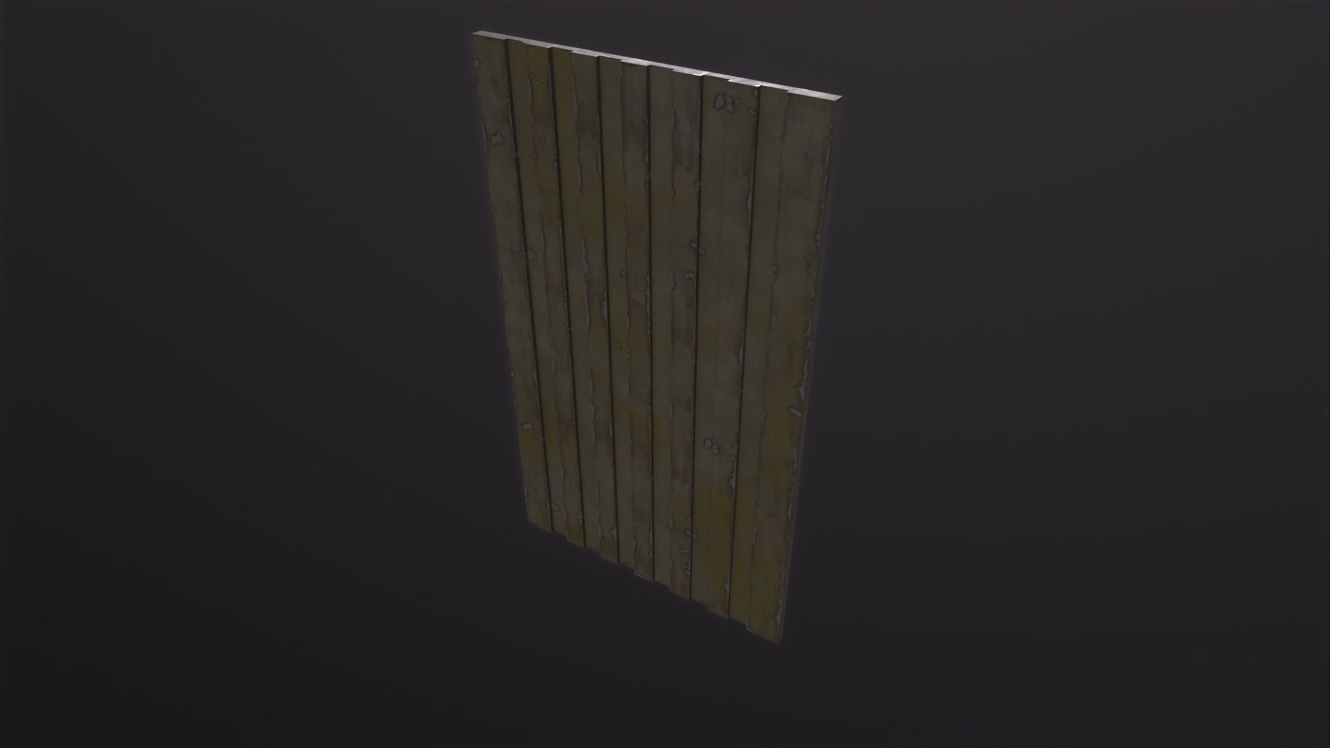 Metal Plate 3D Model Low-poly 3D model_2