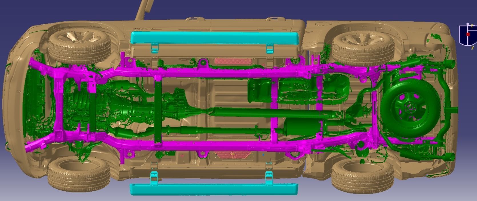 Dodge RAM 1500 Limited Crew Cab 4x4 2019 Vehicle 3d scan model 3D model_6
