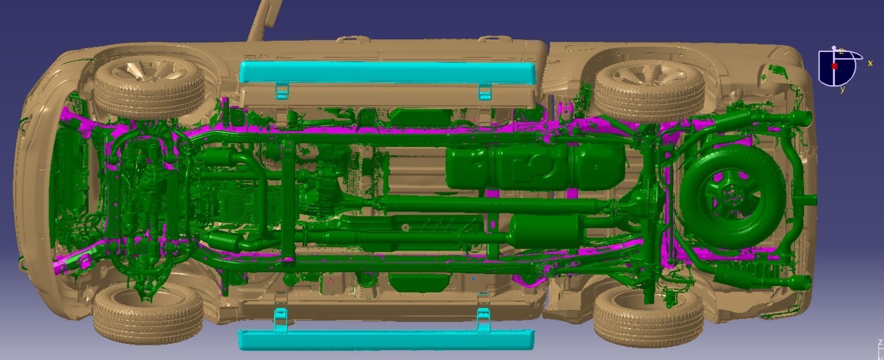 Dodge RAM 1500 Limited Crew Cab 4x4 2019 Vehicle 3d scan model 3D model_12