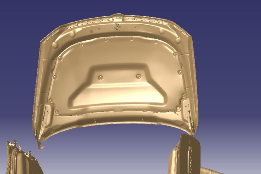 Dodge RAM 1500 Limited Crew Cab 4x4 2019 Vehicle 3d scan model 3D model_5