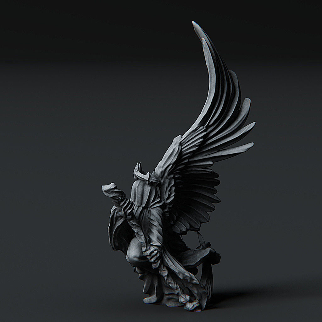 Angel of death 3D print model_3
