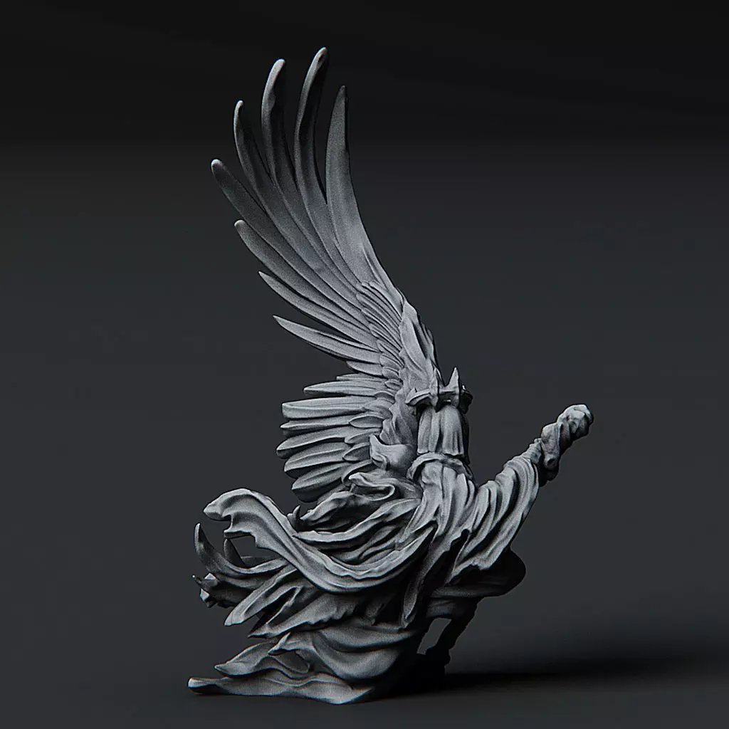 Angel of death 3D print model_0