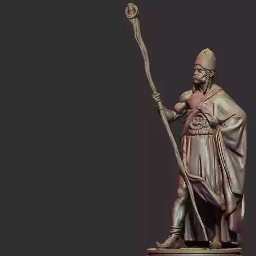 Seven Blades Project - Alastair The Wizard 3D print model