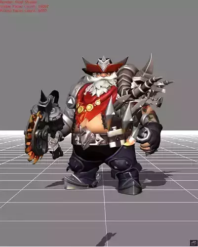 Franco Blazing Axe Skin